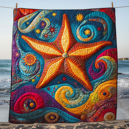 Vivid Starfish WJ1002050CL Quilt