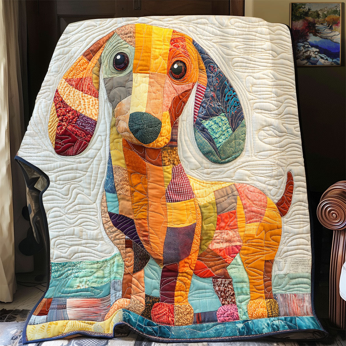 Dachshund WX2402071CL Quilt