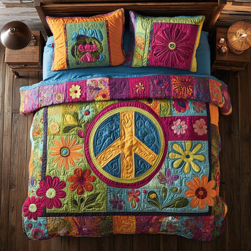 Peace Sign WX0801074CL Duvet Cover Set