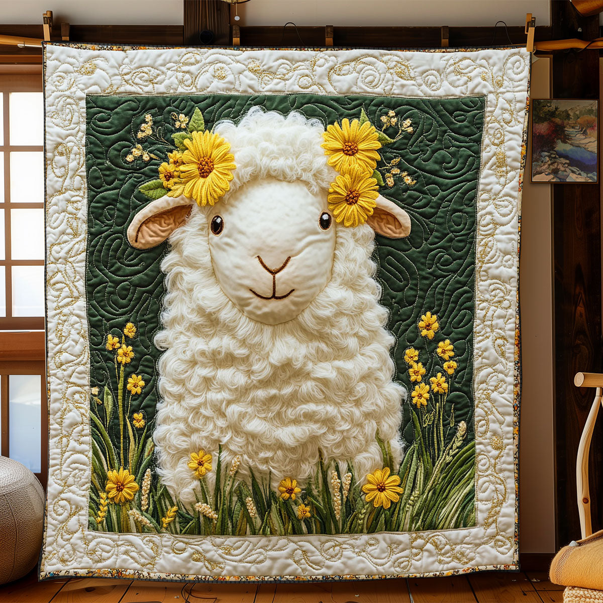 Sheep WJ1802019CL Quilt