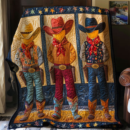 Cowboy Trio WJ0602005CL Quilt