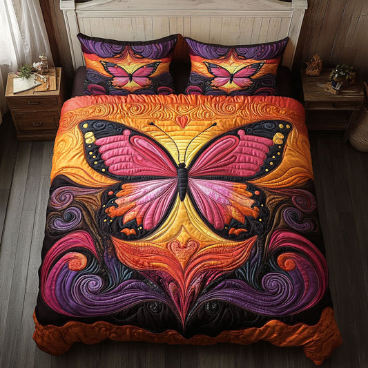 Sunset Butterfly WJ0301035CL Duvet Cover Set