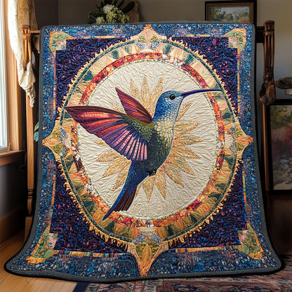 Mandala Hummingbird WJ1601011CL Quilt