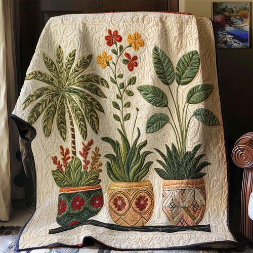 Boho Plant WJ1902003CL Quilt