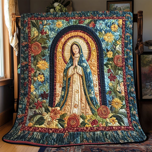 Blessed Mother WX1701020CL Quilt