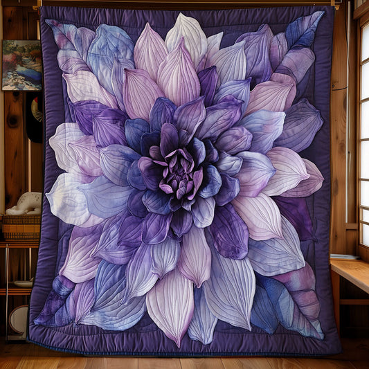 Purple Bloom  WX0601046CL Quilt