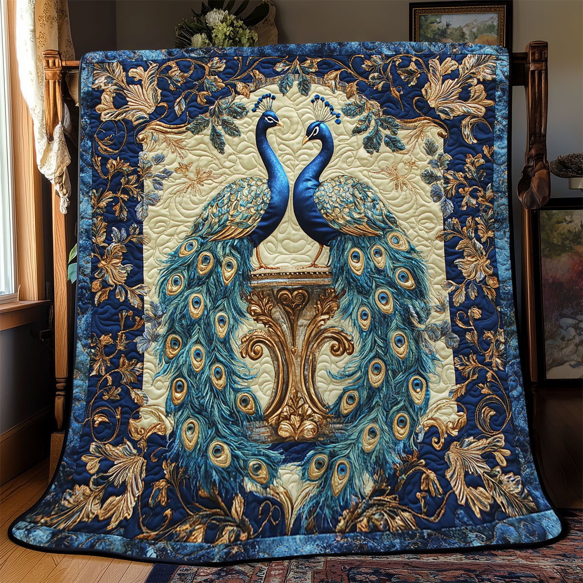 Royal Peacock WJ2002018CL Quilt