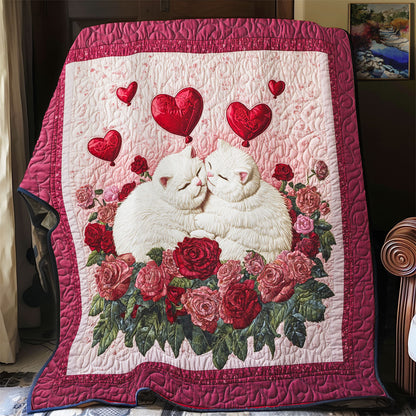 Couple Cat WX0901013CL Quilt