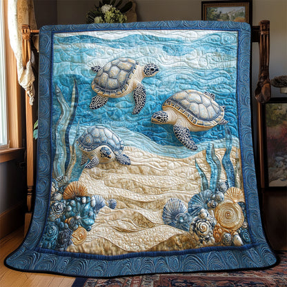 Serene Turtle WX0302056CL Quilt