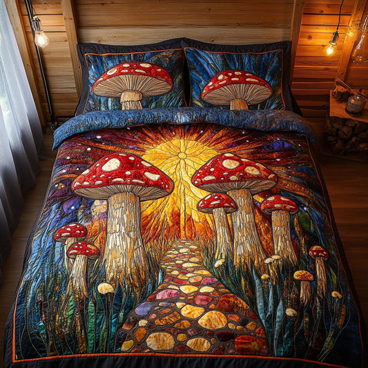 Mushroom Sunburst WJ1902028CL Duvet Cover Set