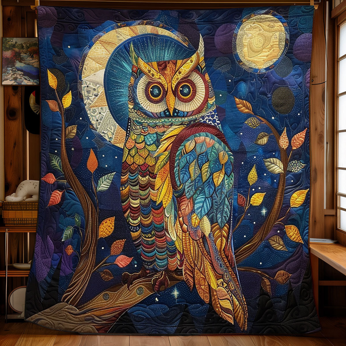 Majestic Owl WX0201025CL Quilt