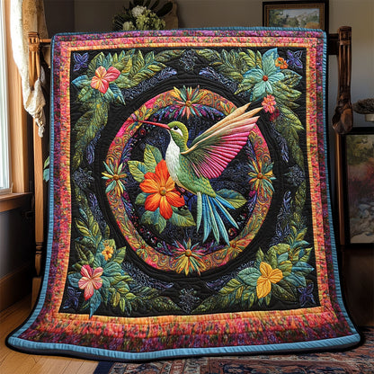 Blooming Hummingbird WJ0801004CL Quilt