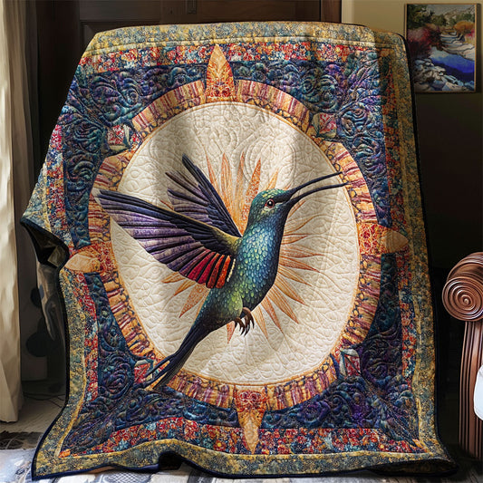 Mandala Hummingbird WJ1001017CL Quilt