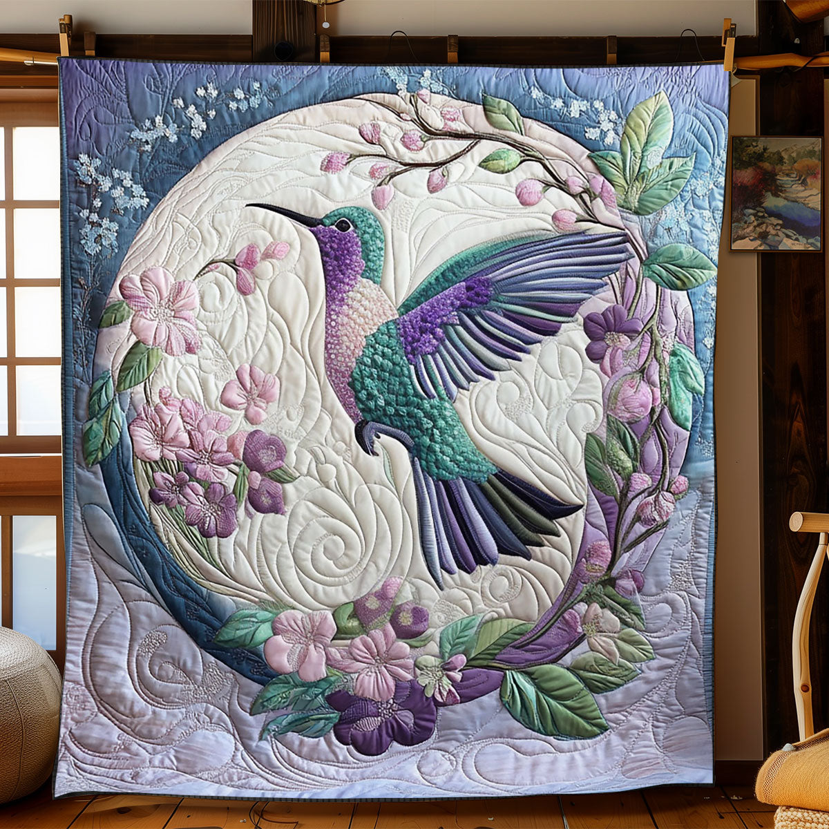 Hummingbird Harmony WJ0601006CL Quilt