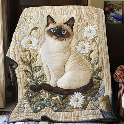 Cute Tuxedo Cat WX1702124CL Quilt