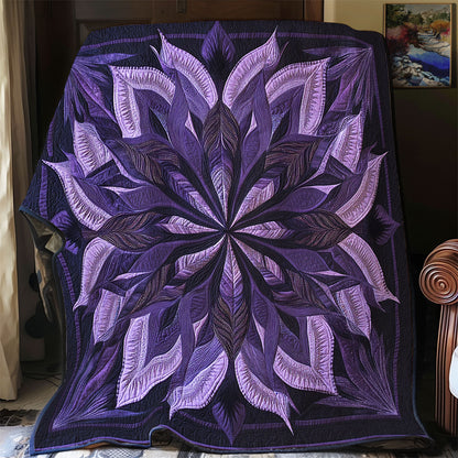 Purple Blossom WX1802029CL Quilt