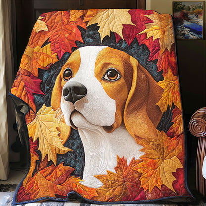 Beagle Autumn WX2001003CL Quilt