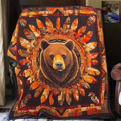 Bear Native American WX1303001CL Quilt