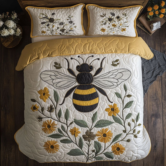 Bee Bliss WX0603004CL Duvet Cover Set