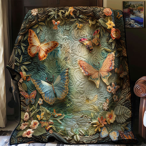 Enchanted Butterfly Forest WJ0502004CL Quilt