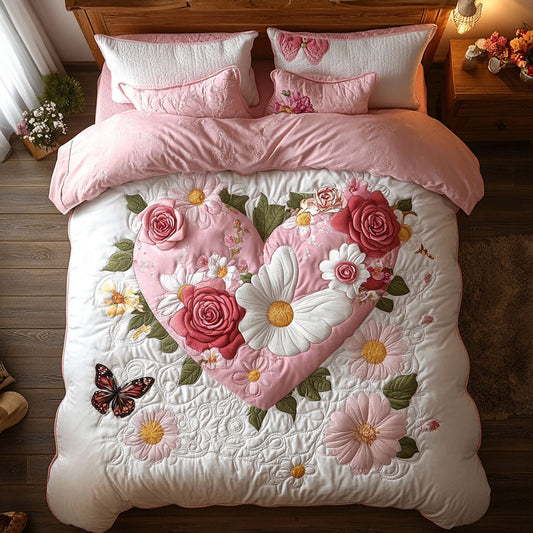 Blooming Heart WX0303005CL Duvet Cover Set