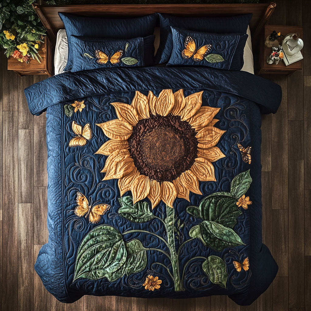 Blooming Sunflower WX0603014CL Duvet Cover Set