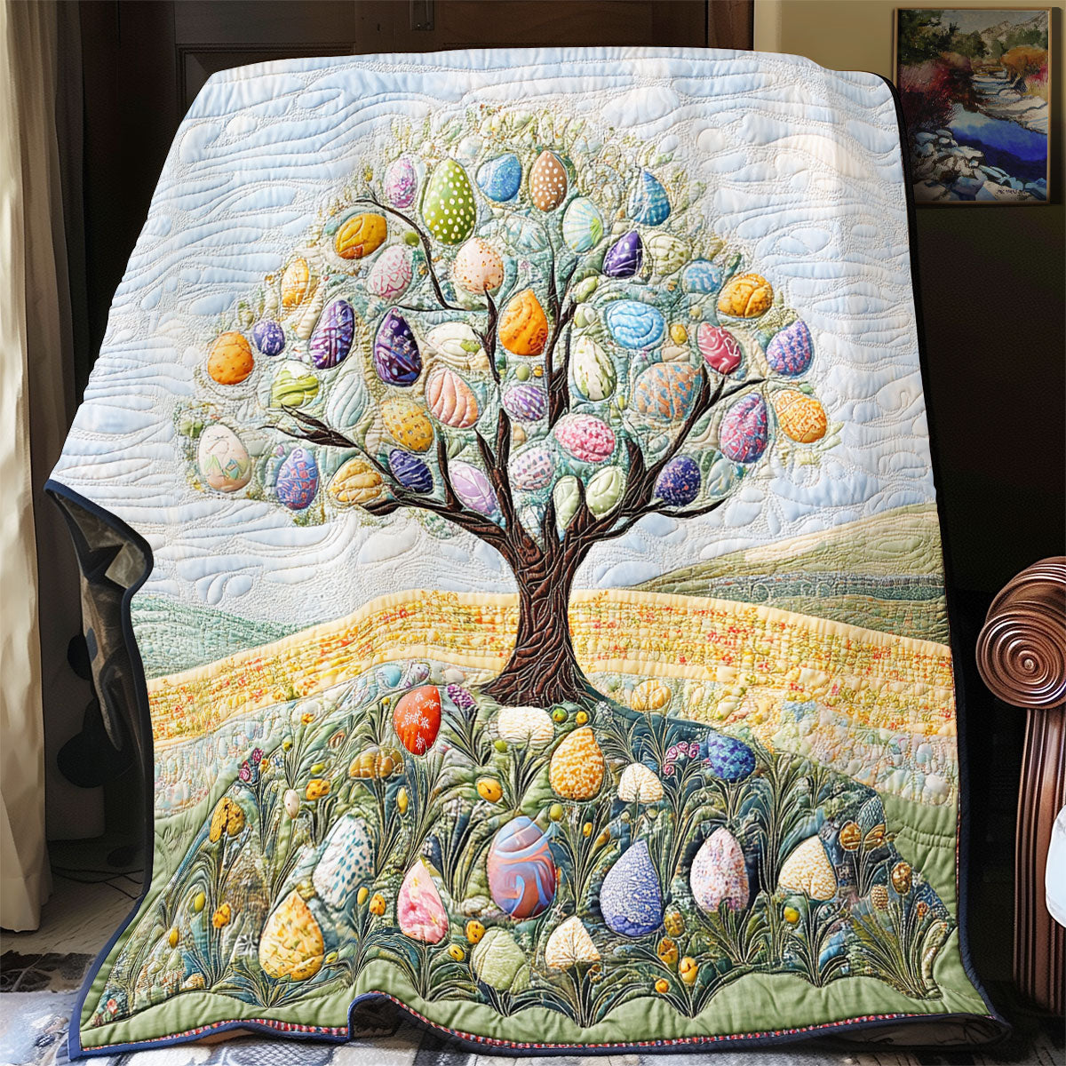 Blossom Egg Haven WX0803012CL Quilt