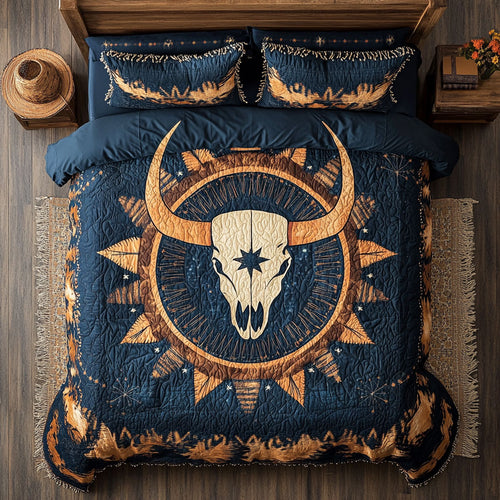 Bull Skull WX1303079CL Duvet Cover Set