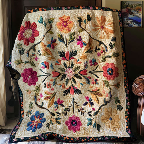 Botanical Blossom WJ1303003CL Quilt