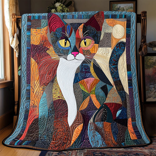 Cat Portrait WX1801005CL Quilt