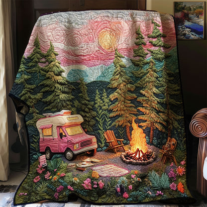 Camping Sunset WJ1701007CL Quilt