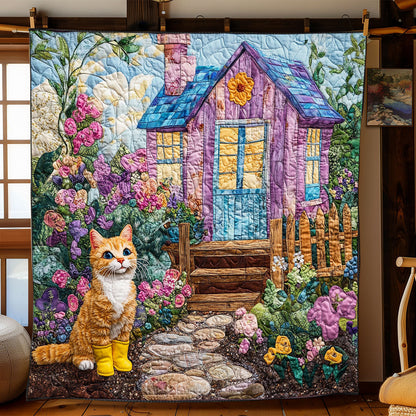 Kitten Purple Home WJ1303013CL Quilt