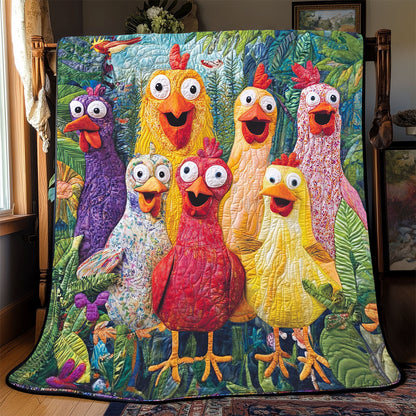 Funny Chicken WX1001024CL Quilt