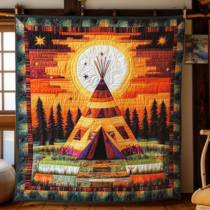 Sunlit Spirit Tepee WJ0401022CL Quilt