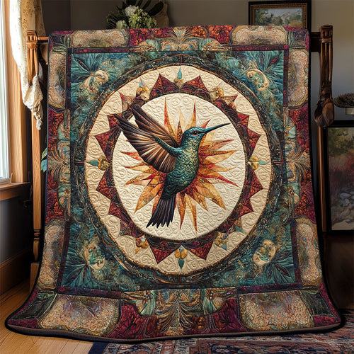 Mandala Hummingbird WJ1001016CL Quilt