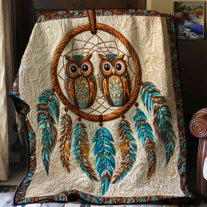 Native Dreamcatcher Owl WJ1701016CL Quilt