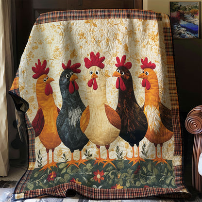 Funny Chicken WJ1303009CL Quilt