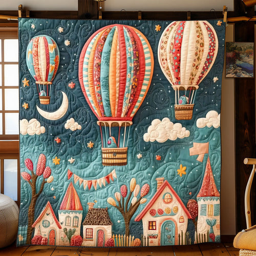 Ballooning Over Dream WJ0301002CL Quilt