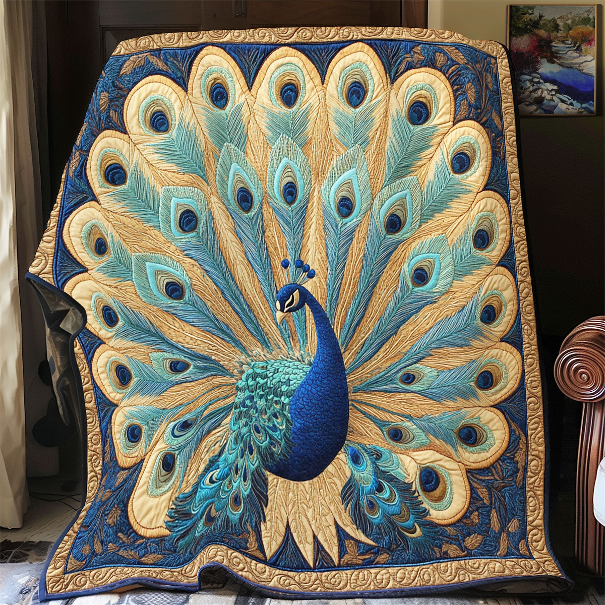 Majestic Peacock WX1802019CL Quilt