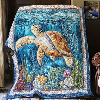 Turtle Sea WX0801040CL Quilt