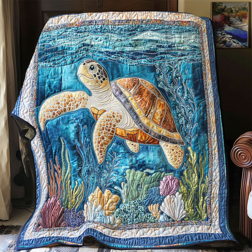 Turtle Sea WX0801040CL Quilt