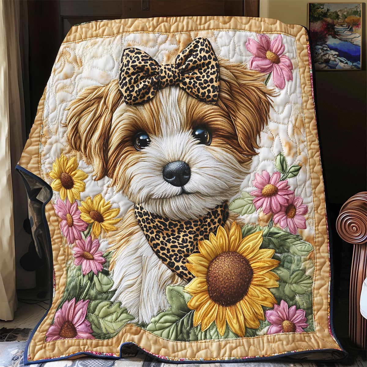 Adorable Puppy WX0301004CL Quilt