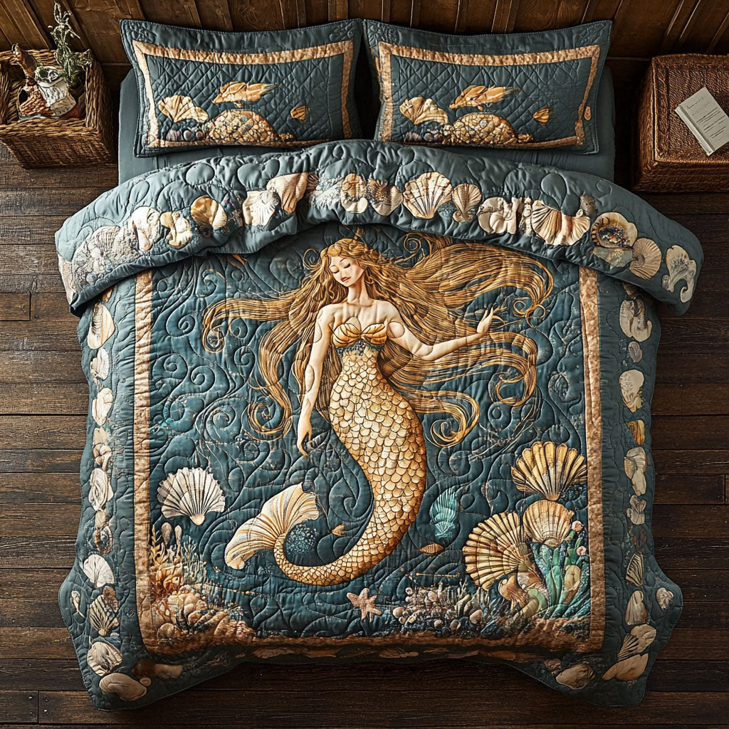 Mystic Mermaid WX0201066CL Duvet Cover Set