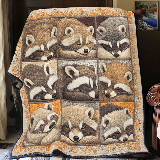 Sleeping Racoon WX1802046CL Quilt