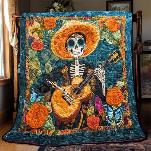 Skull Guitar WX1001039CL Quilt