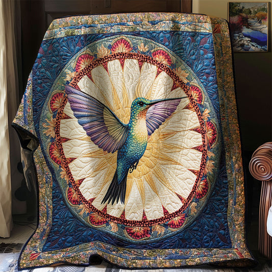 Mandala Hummingbird WJ0901014CL Quilt