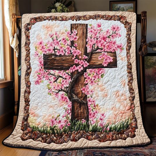 Cross Bloom WX0701015CL Quilt