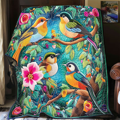 Vibrant Bird WX1801061CL Quilt