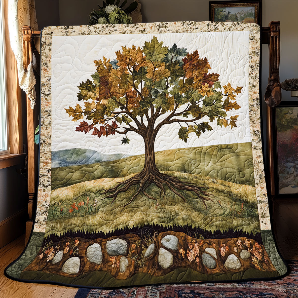 Celestial Tree WX1003018CL Quilt