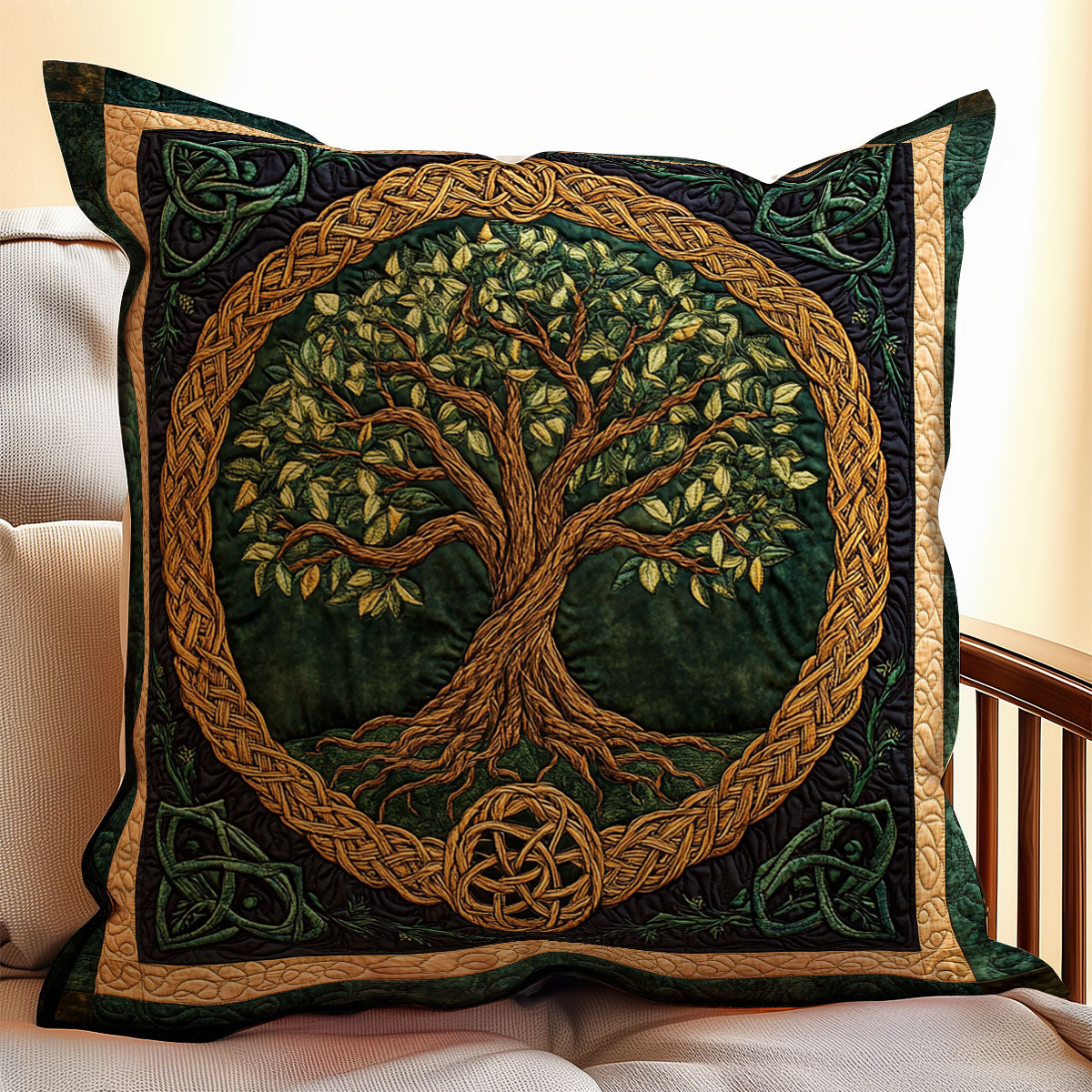 Celtic Tree Of Life WX1003110CL Quilt Pillow Case